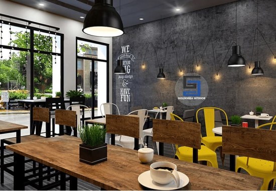 Thiết kế, thi công nội thất quán cafe - Nội Thất Hoàng Anh Phát - Công Ty TNHH Xây Dựng - Nội Thất Hoàng Anh Phát